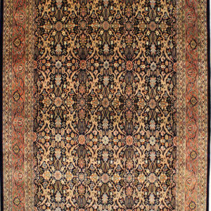 Fine quality Navy rug