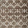 Brown contemporary rug