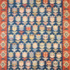 Flat weave area rug