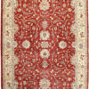 Red ziegler area rug