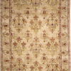 Traditional area rug beige
