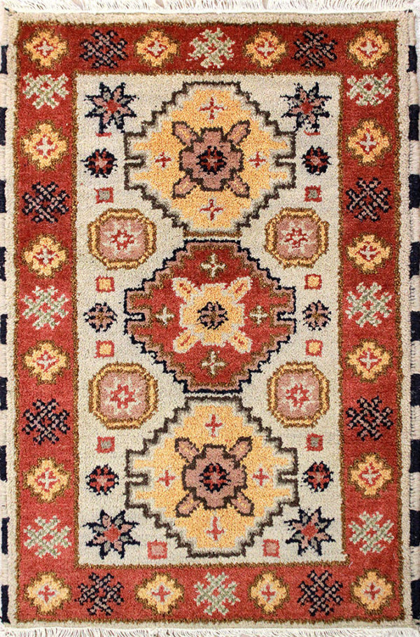 Traditional oriental area rug