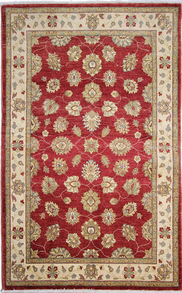 Cherry red Ziegler area rug